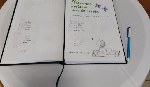 Uvítanie detí 2025 